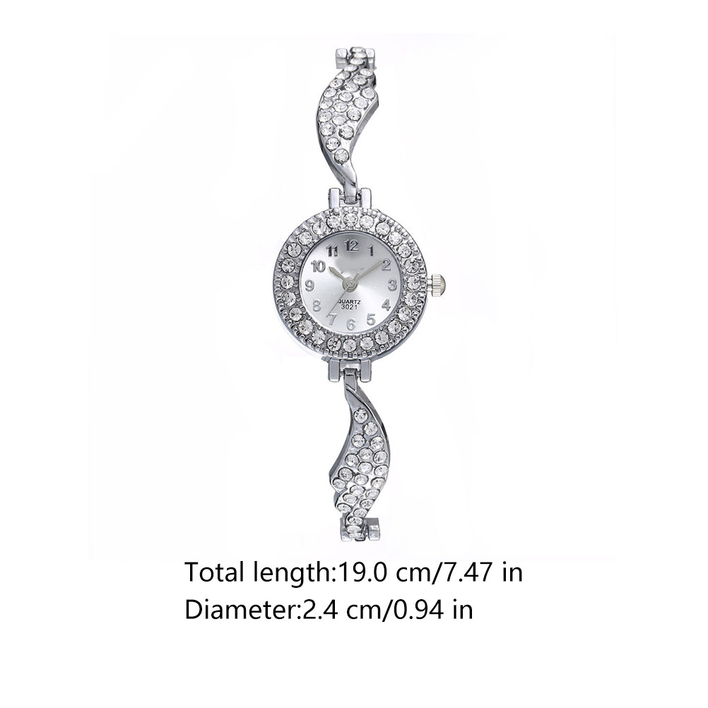 1Pcs Rhinestone Wing Design Wo - Luxury Watch Gift For Her recension och pris