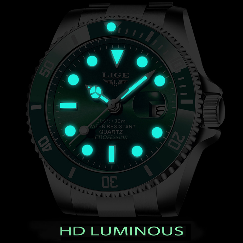 LIGE Top Brand Luxury Fashion  - Luxury Watch Maker recension och pris