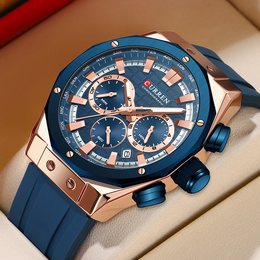 CURREN Luxury Brand High Quali - Luxury Watch Maker recension och pris