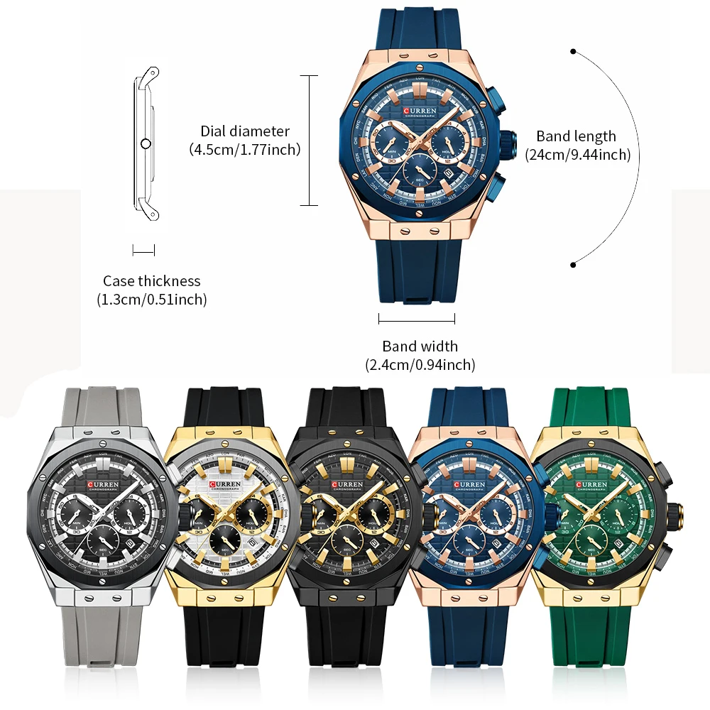 CURREN Luxury Brand High Quali - Luxury Watch Maker recension och pris