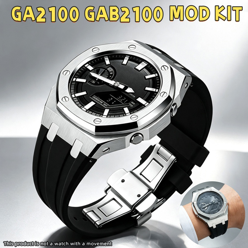 5th Gen Metal Watch Case Kit F - Casio Watch G-Shock Ga-2100 recension och pris