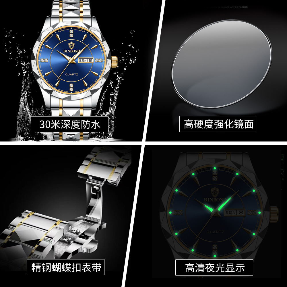 BINBONG Business Watch Men War - Luxury Watch Top 10 recension och pris