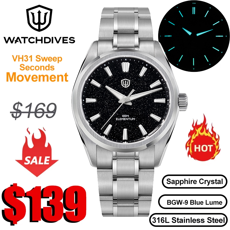 Watchdives WD0003C Quartz Watc - Luxury Watch Iceberg recension och pris