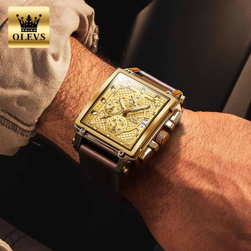 OLEVS Brand Mens Watches Water - Luxury Watch Maker recension och pris