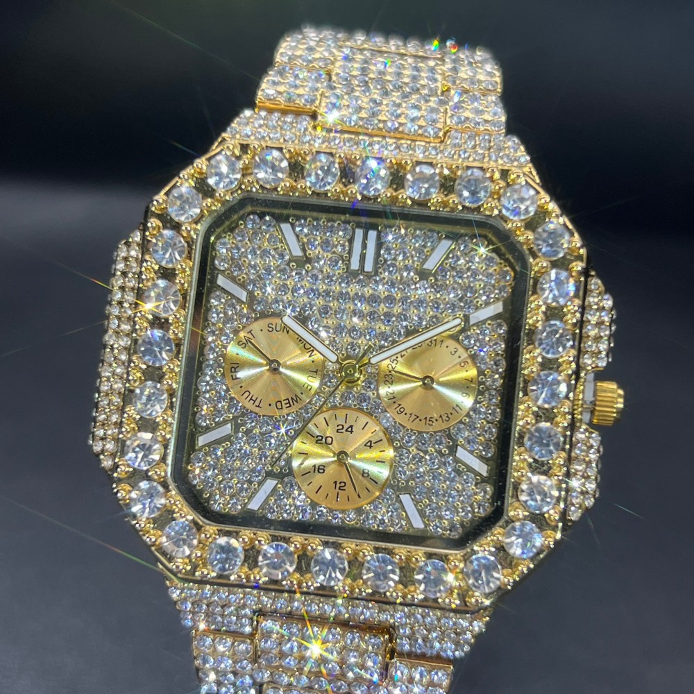 MISSFOX Luxury Diamond Watch f - Luxury Watch Iceberg recension och pris